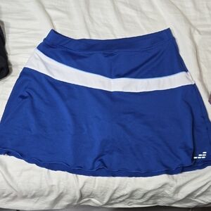 Bcg Blue Tennis Skort Sports Sz Medium Lined